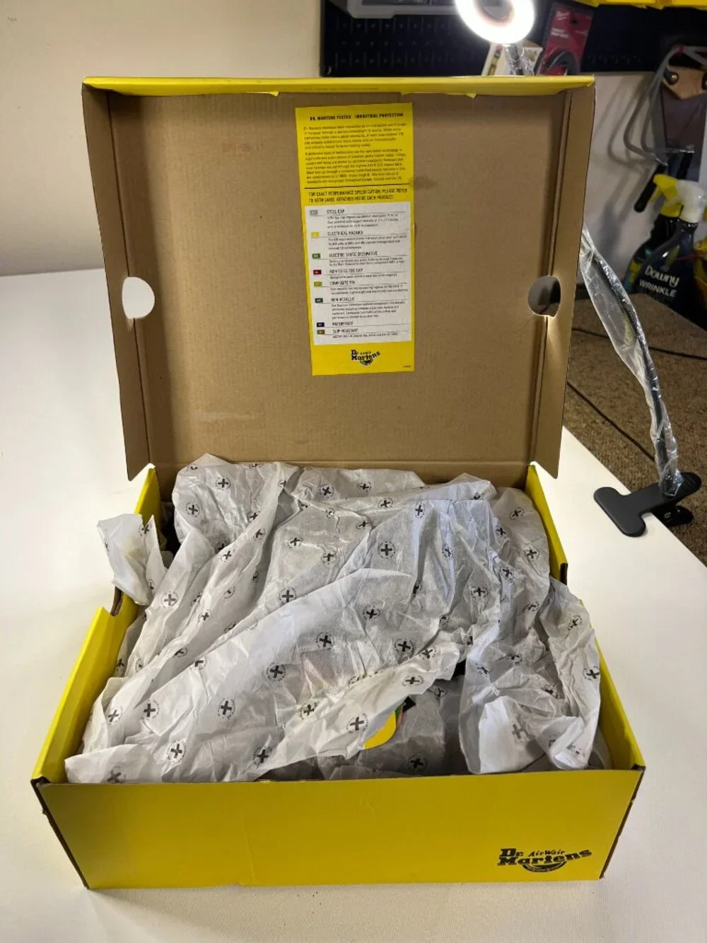 🥾 Brand New in Box: Dr. Martens Icon 7B10 Steel Toe Work Boots